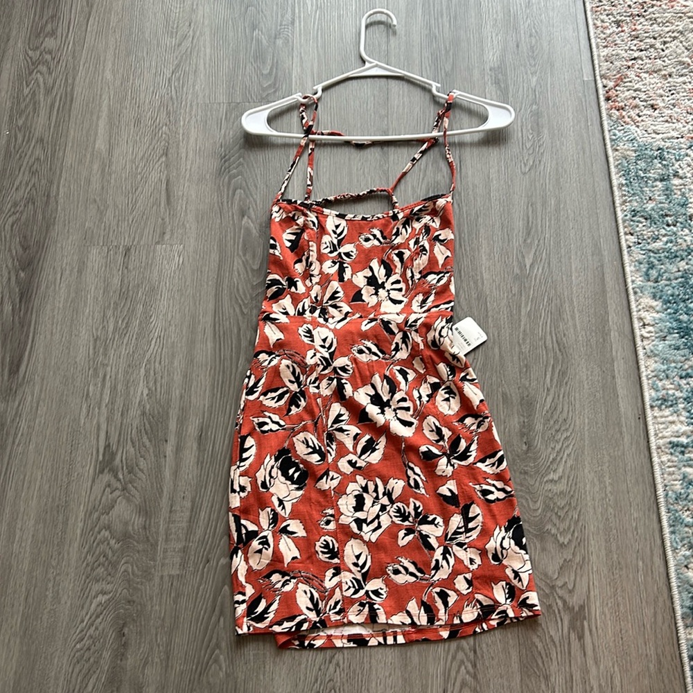 Mini floral dress